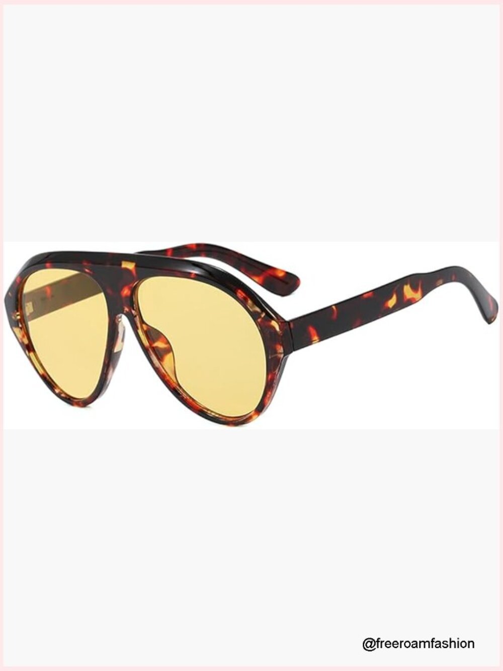Vintage Oversized Aviator Sunglasses Retro 70s UV Protection Large Frame